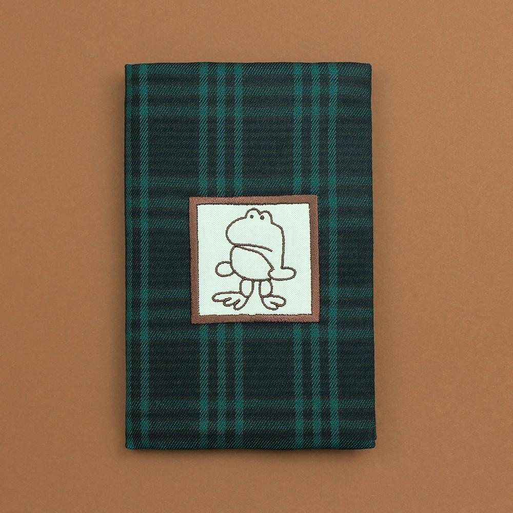 [모험가 밀크티] 개구리 북커버 A6