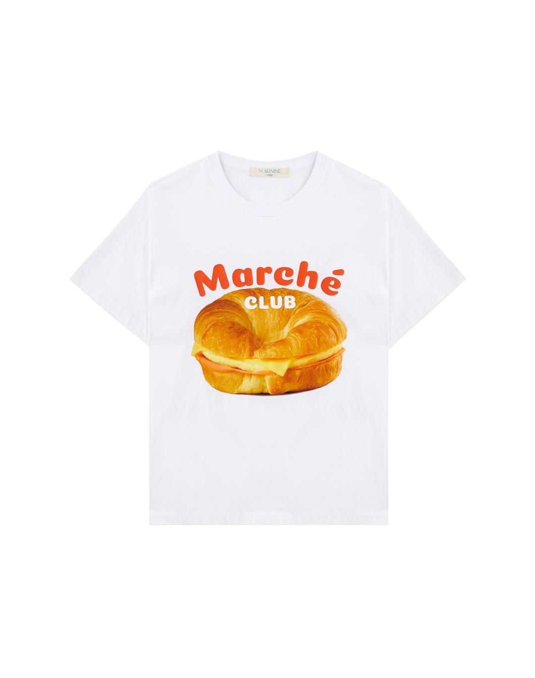 Marché BAGEL T-SHIRTS [WHITE]