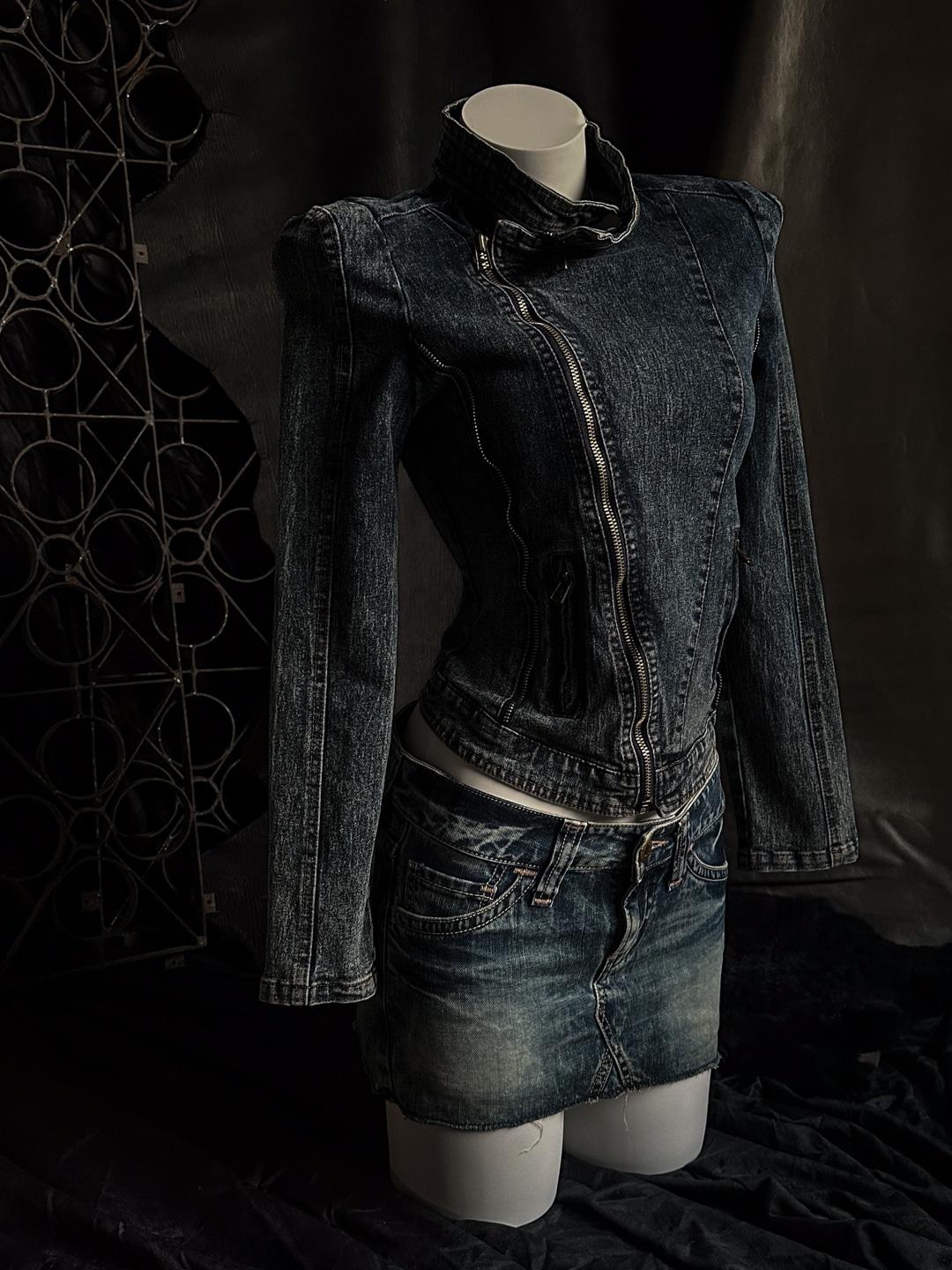 Slim-fit Denim Jacket 0546 W