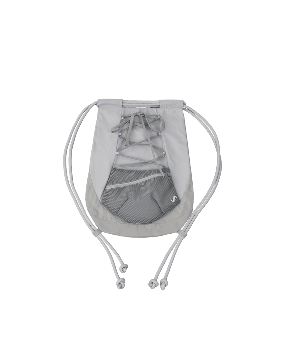Detachable Pocket Gym Sack / Grey