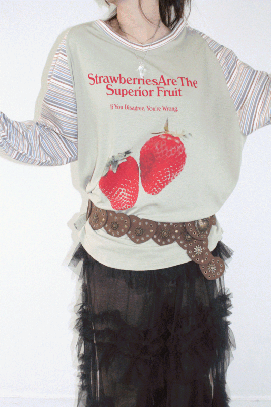 strawberry tee (2color)