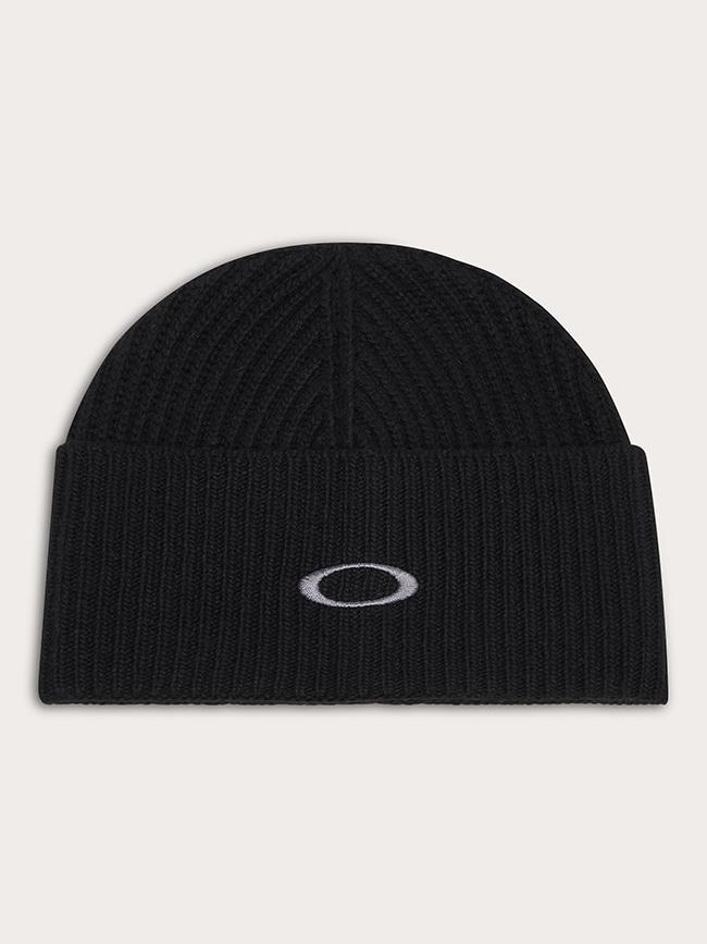 오클리_ ELLIPSE RIBBED BEANIE [BLACKOUT]