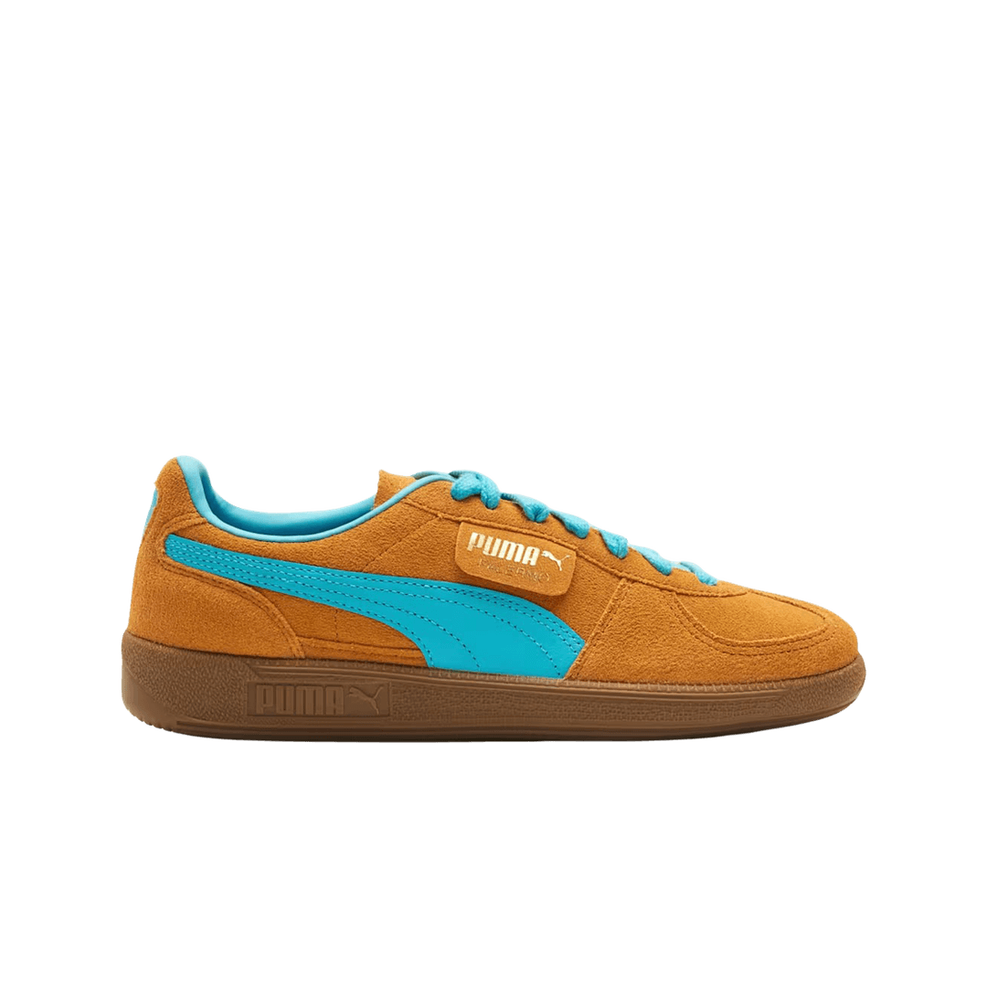 Puma Palermo Dark Cheddar Bright Aqua