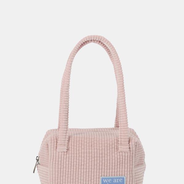 Handy pouch (corduroy soft pink)