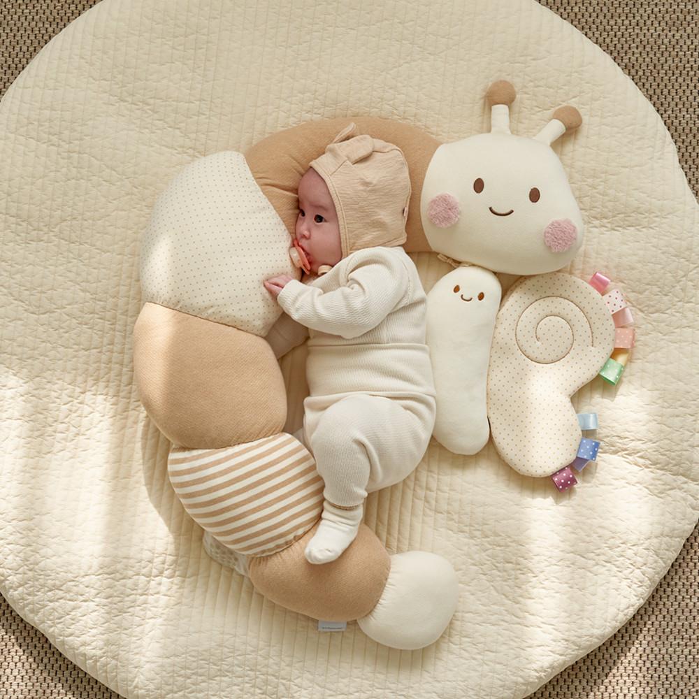 이몽 오가닉 버터 애착필로우 (인형 유아 짱구 베개 신생아 두상 바디필로우 출산 선물)