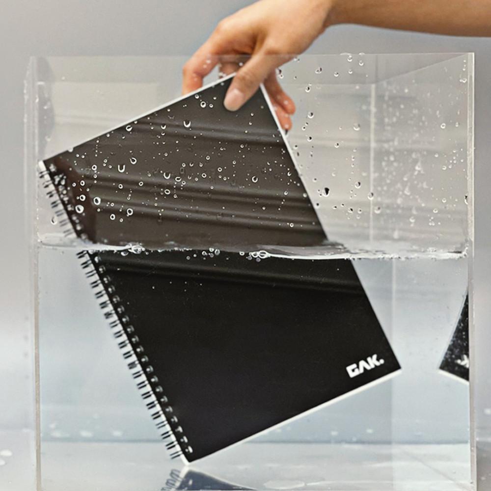 B5노트 방수 스프링노트 3color 코넬/유선/그리드/무선 각닷 필사노트