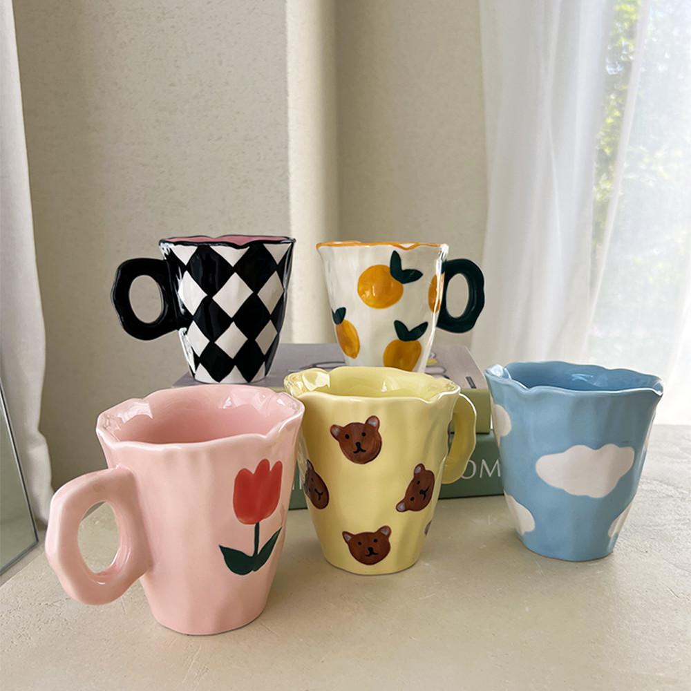 [테이스티드] 어글리 머그 귀여운컵 홈카페 머그잔