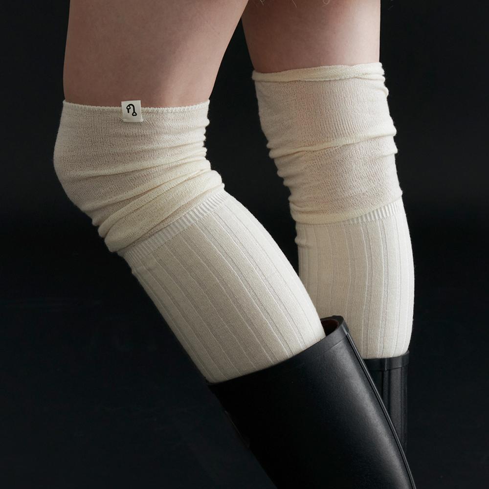 Lively High Knee Socks 2Colors