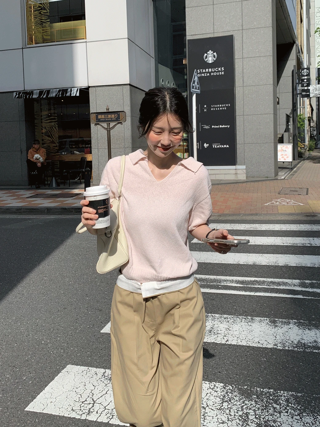 CH. Cotton Karin Knit Tee