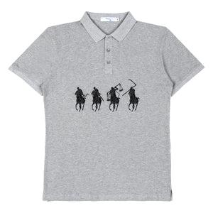 Embroidered Horsemen Polo