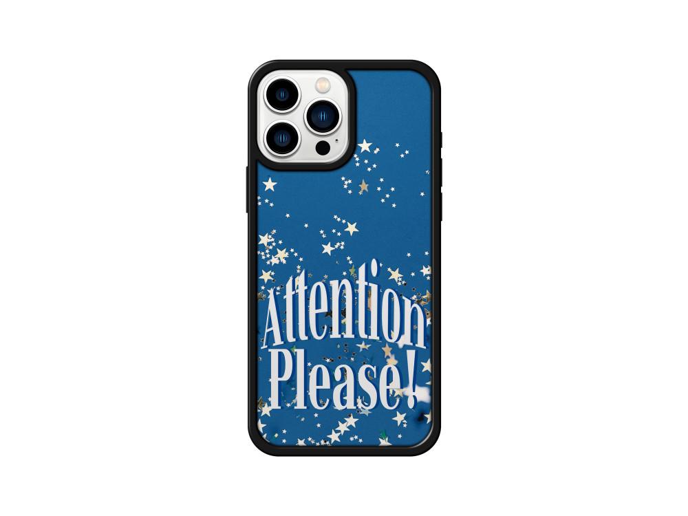 (Epoxy Bumper) Attention Please Phone Case