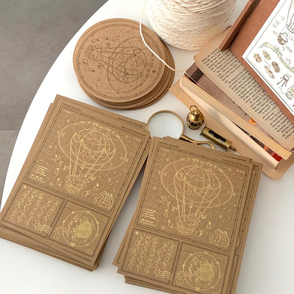 [mewmewbeam] world map 008 postcard