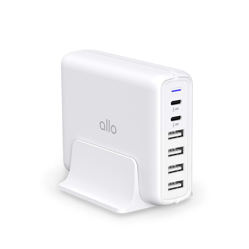 알로코리아 90W 접지형 6포트 PD PPS C타입 초고속 멀티 충전기 UC690PD