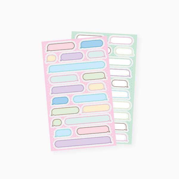 Message bubble (SET)