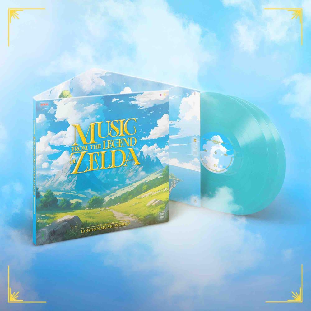 [3LP] 젤다의 전설 (The Legend of Zelda) 베이비 블루 컬러 한정반