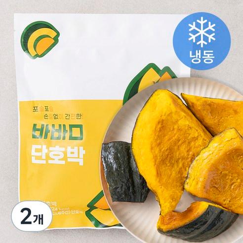 바밤 단호박 (냉동), 250g, 2개
