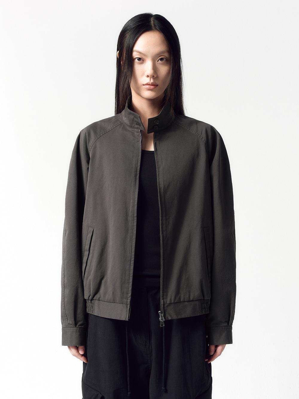 [예약발송] 빈티지 헤링턴 점퍼 CHARCOAL