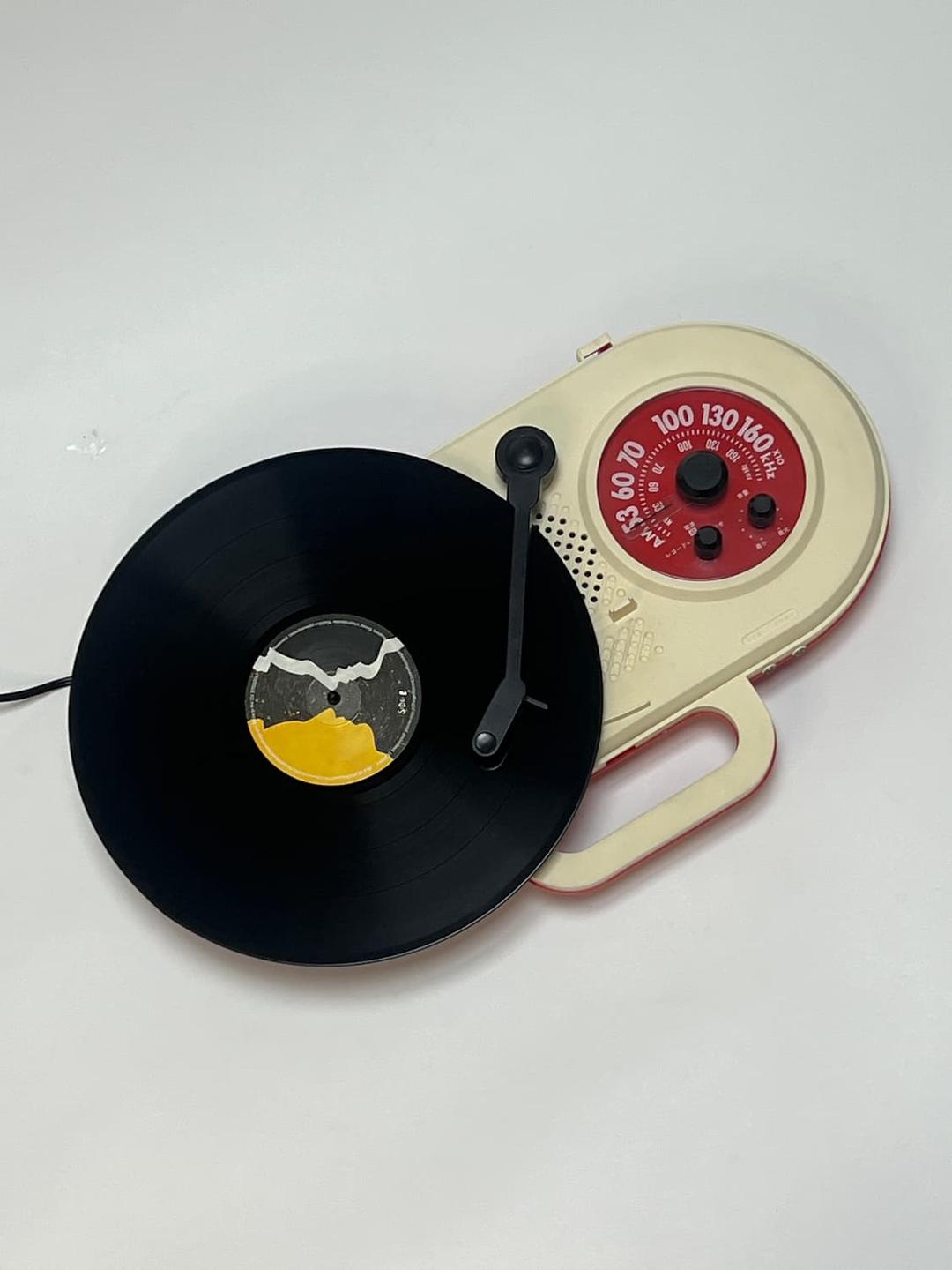 [레어] 네쇼날 빈티지 포터블 턴테이블 (70s) | 후루츠패밀리