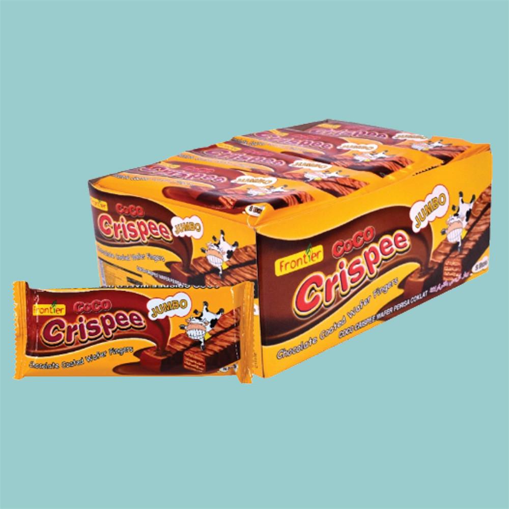 프론티어 코코 크리스피 점보 초코바(30g X 24개) 720g 대용량 초코샌드 웨하스