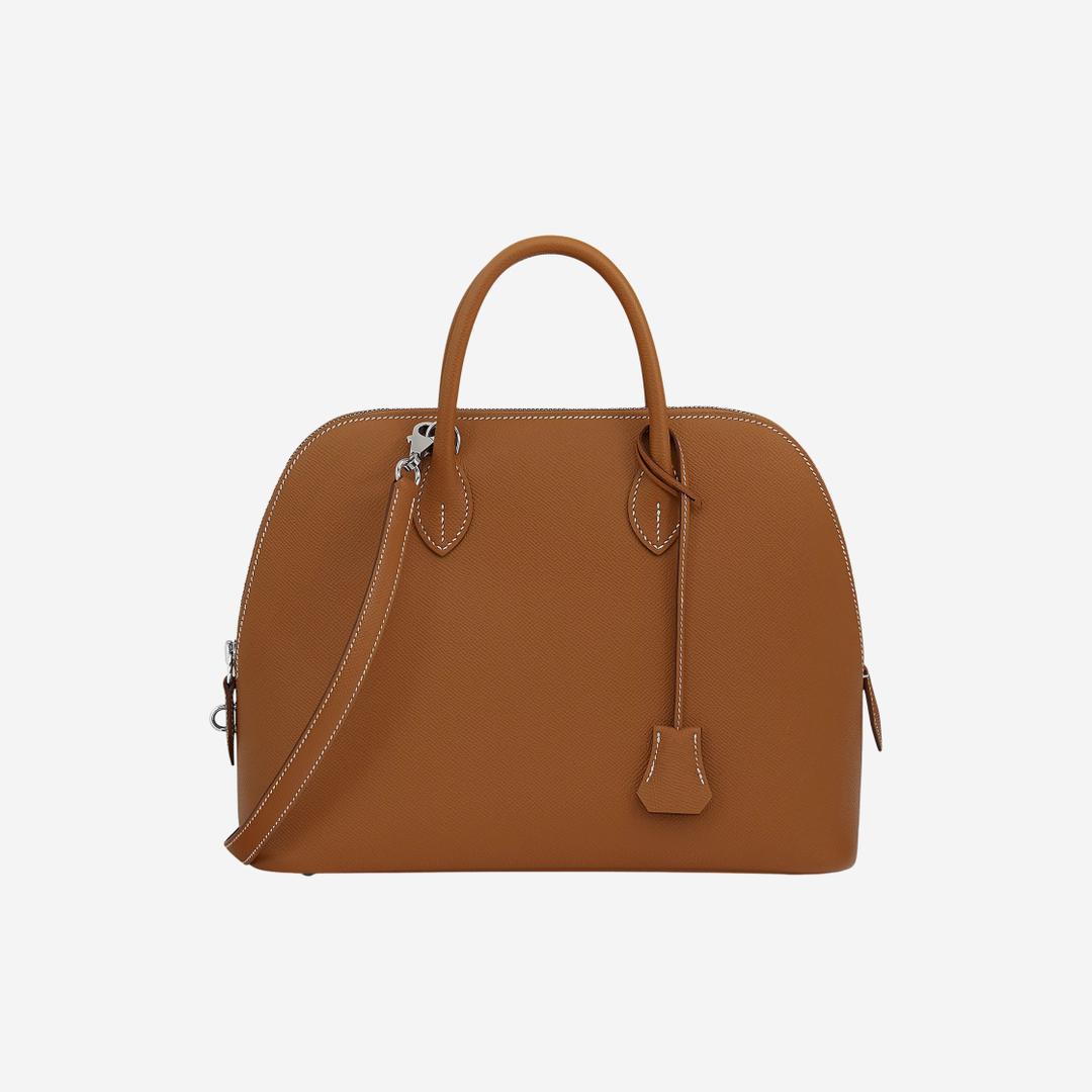 Hermes Bolide 1923 30 Bag Epsom & Palladium Gold