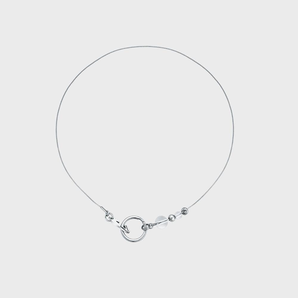 no.315 GEOMETRY HOOK necklace