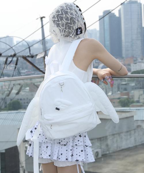 천사 날개 백팩 - 화이트