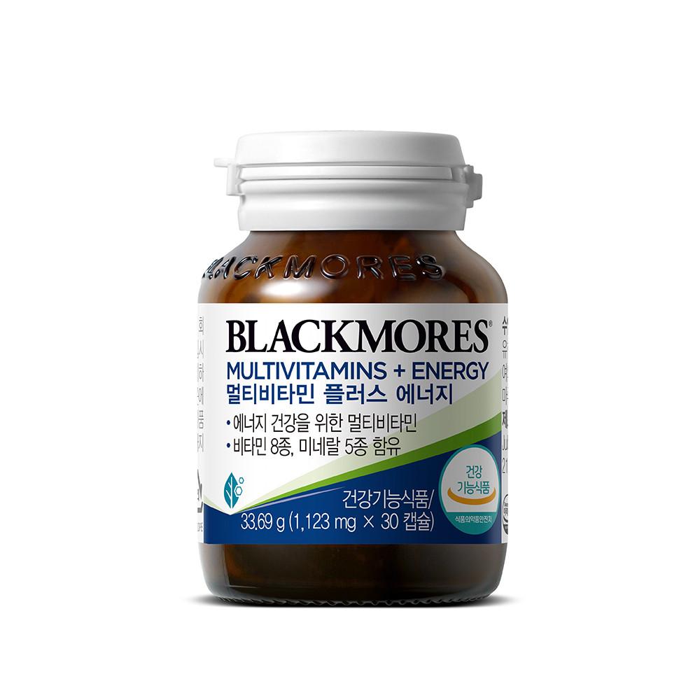 블랙모어스 멀티비타민 플러스 에너지 30캡슐