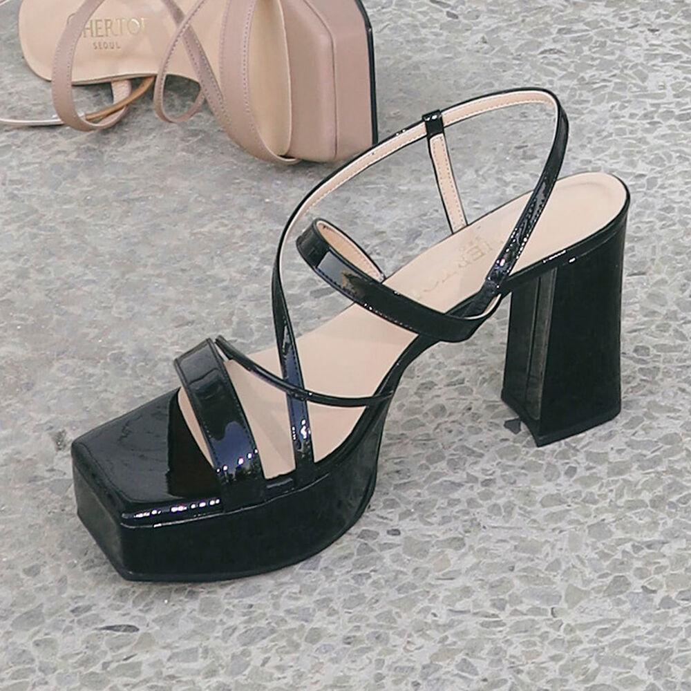 로제 플랫폼 샌들힐 블랙