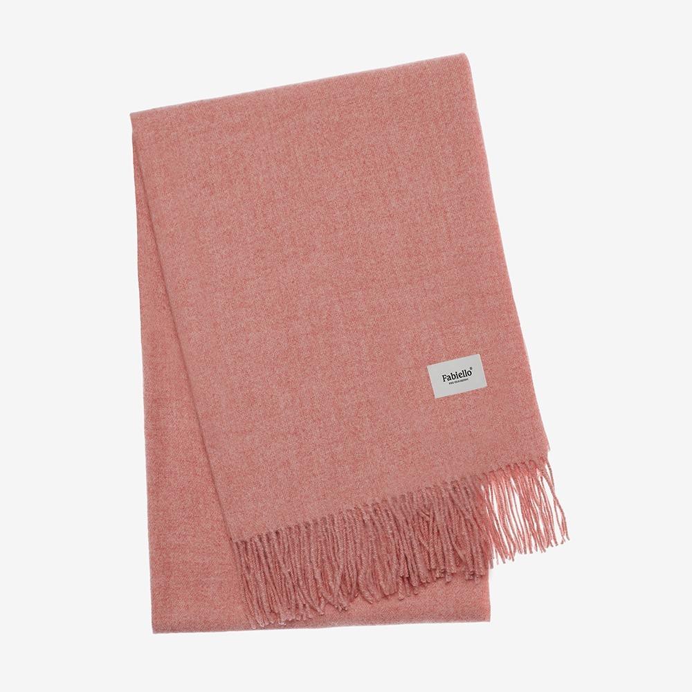 Wool touch estoni muffler (cals pink)