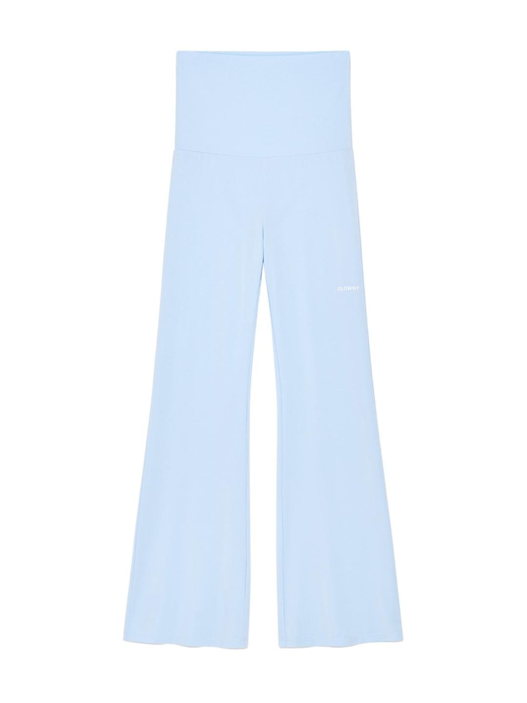 [4/18~] AIR FOLDING FLARE PANTS (BABY BLUE)
