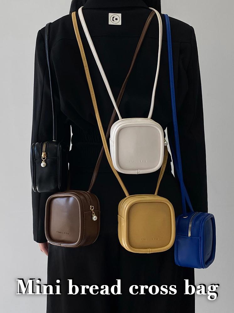 MINI BREAD CROSS BAG (5color!)