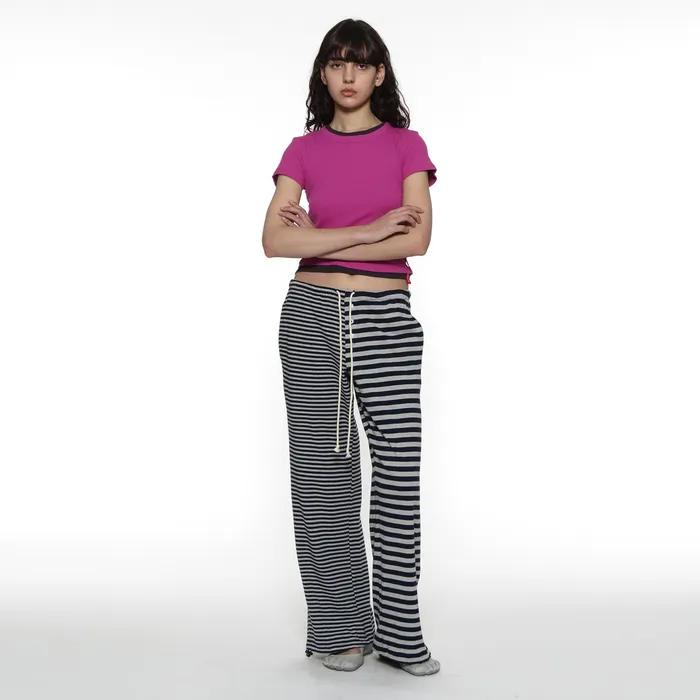 PWC COMBI STRIPE SWEATPANTS_NAVY