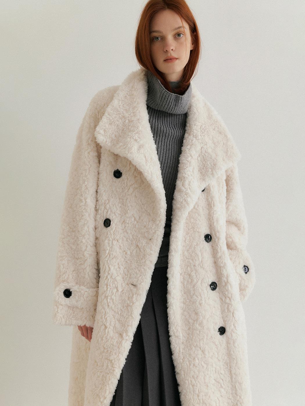 [3차: 12/13 예약배송]Maxi long fur coat