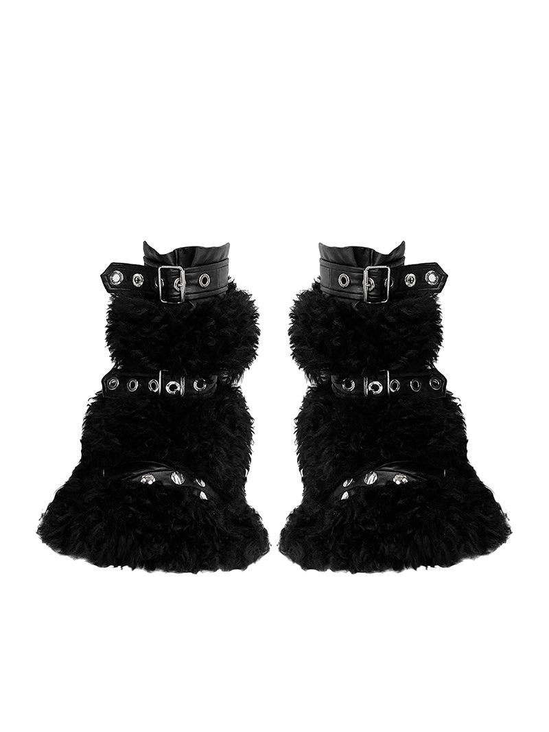 BLACK LEG WARMER - OS