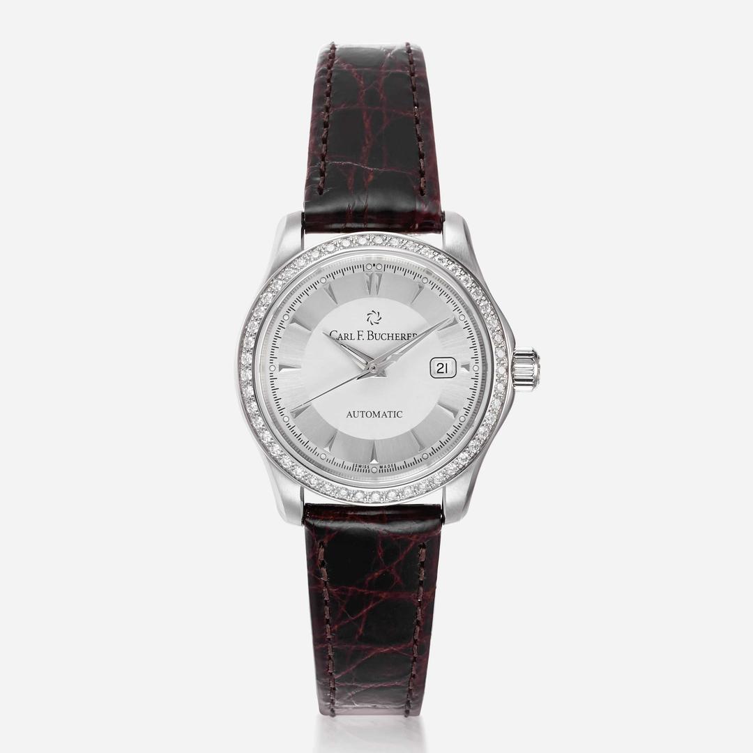 Carl F. Bucherer Manero Autodate Diamond Women's Automatic Watch 00.10911.08.13.11