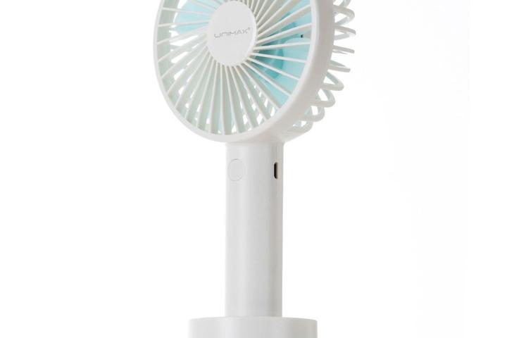 충전식 핸디형 휴대용 무선 선풍기 UMF-914HU(화이트)