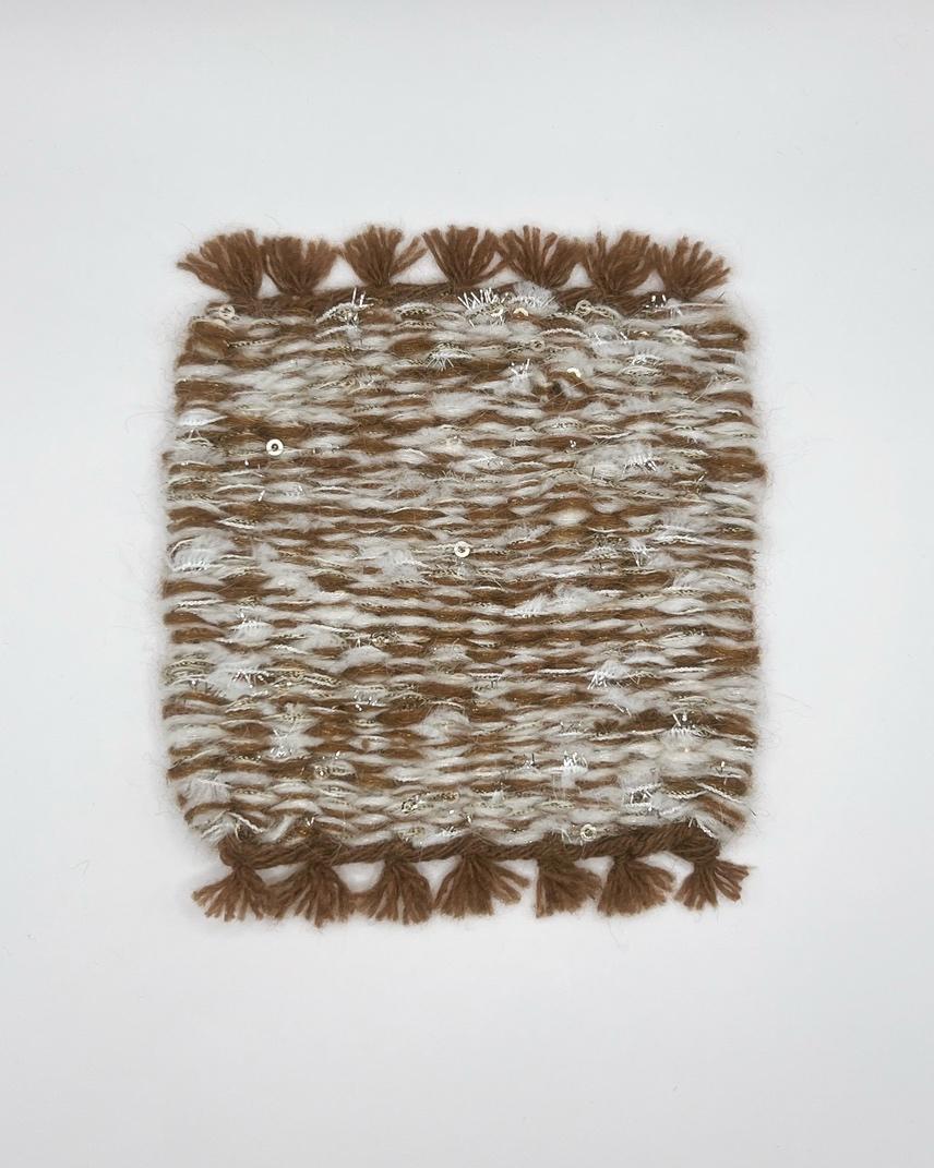 컵받침 위빙티코스터 컵받침대 홈카페 소품 패브릭 오브제 잔의 쉼터 나이트 크루징 6