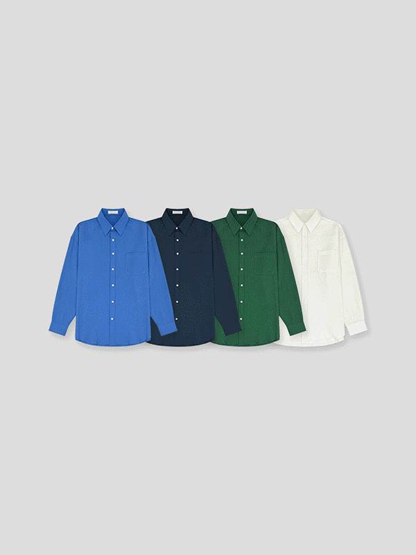 로얄 린넨 긴팔셔츠