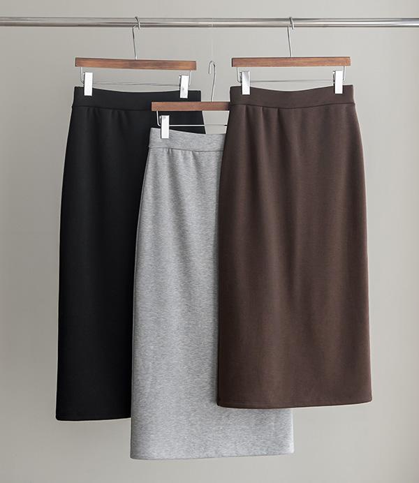 밍크 기모 슬릿 스커트<span style=font-size:0pt