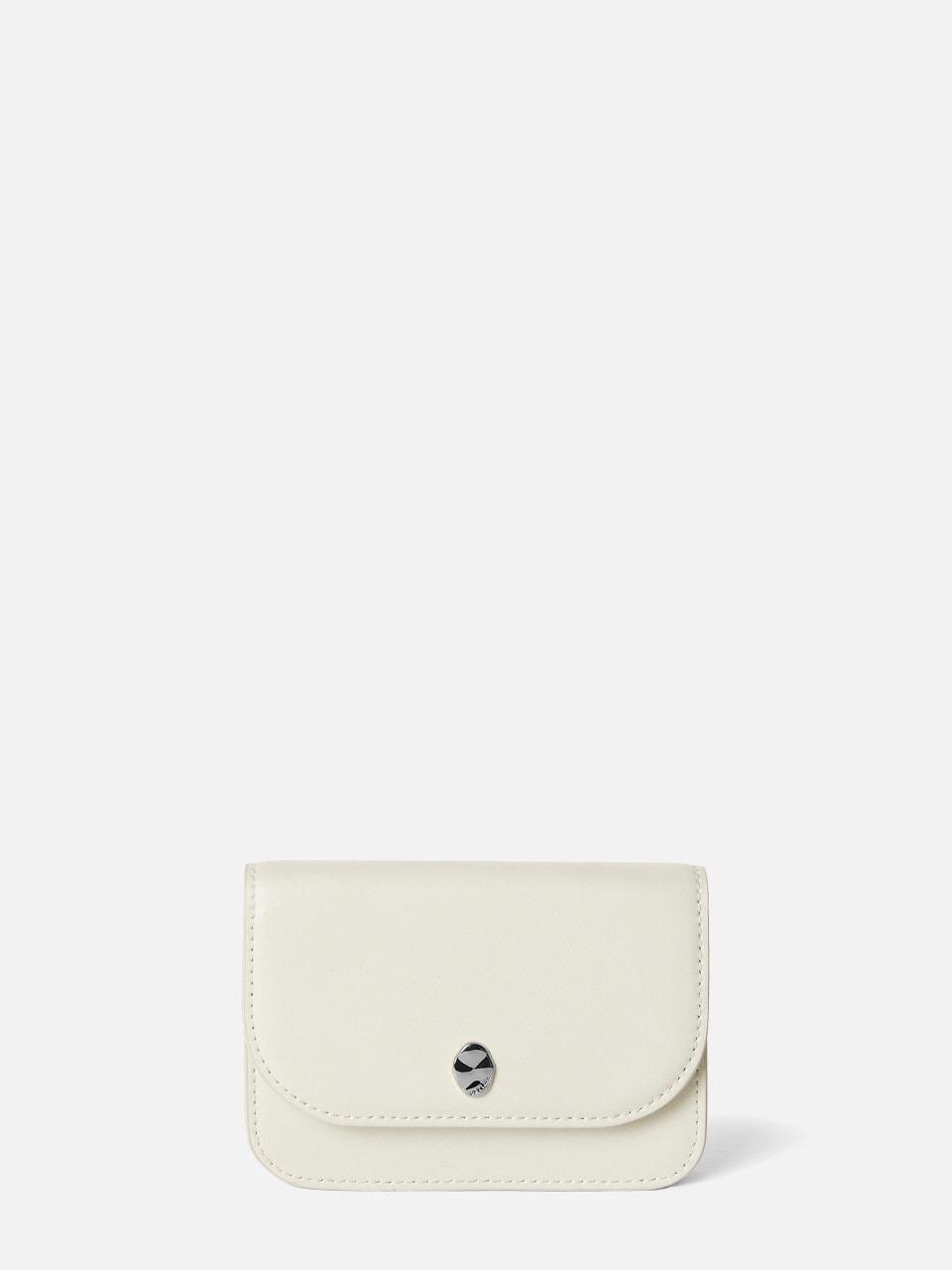 Knot Mini Wallet Ivory