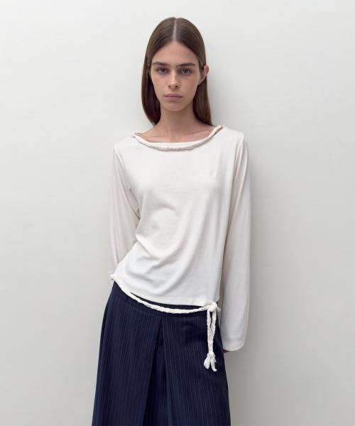 BRAID STRING TOP (ivory)