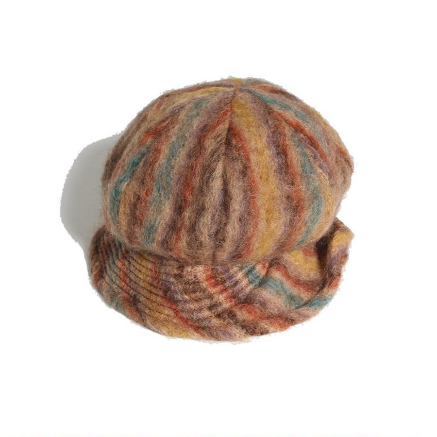 mohair newsboy cap