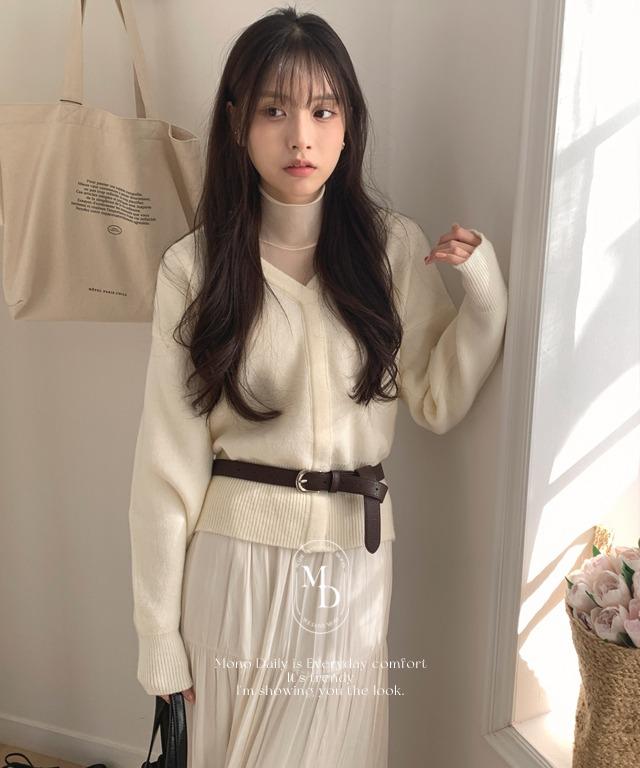 에던 레더 벨트 (심플한 디자인 으로 어디든 매치 가능!)