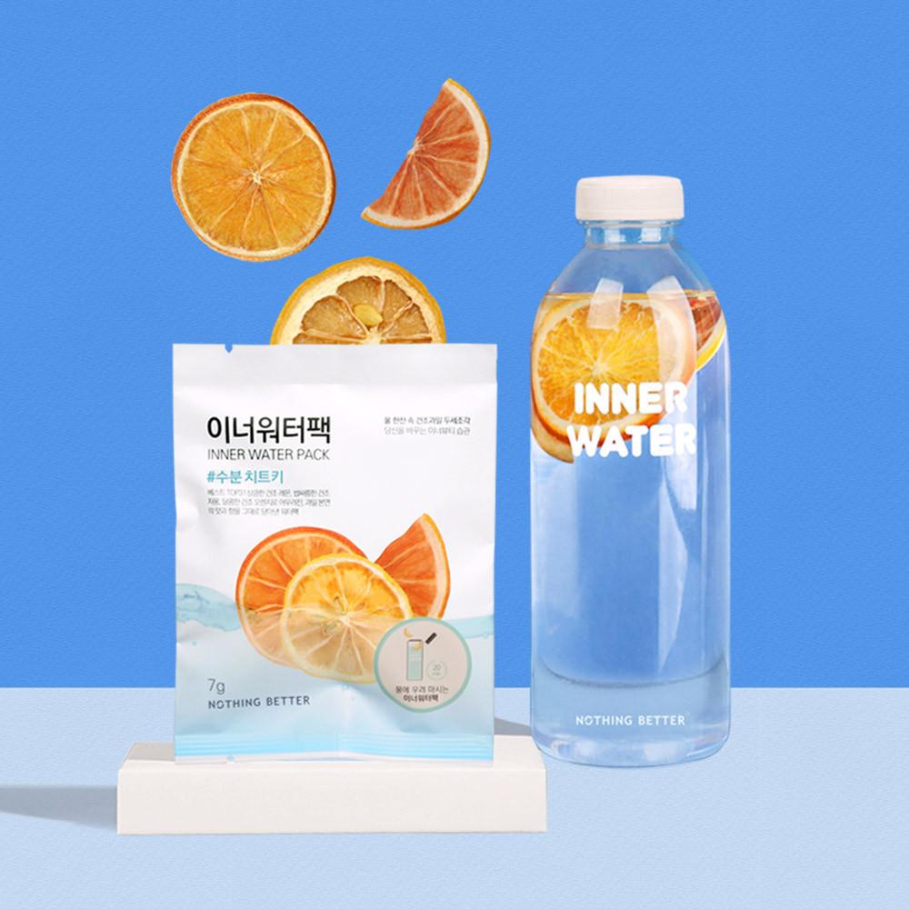 [10입]수분치트키 이너워터팩 낫띵베럴 물마시기