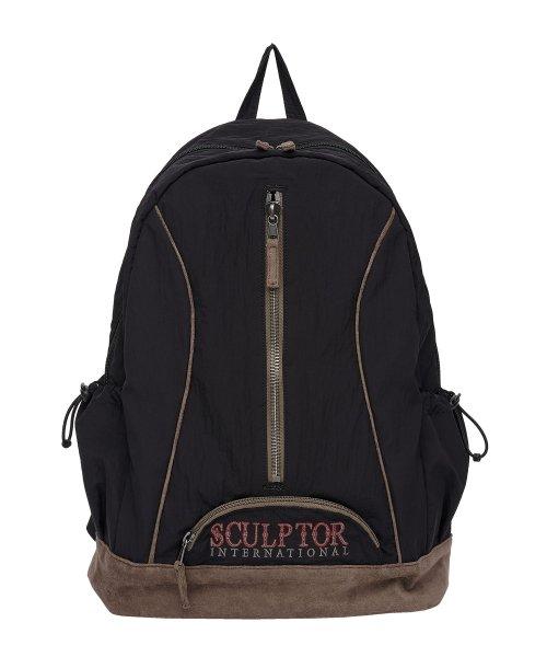 Oldschool Slouchy Backpack Black