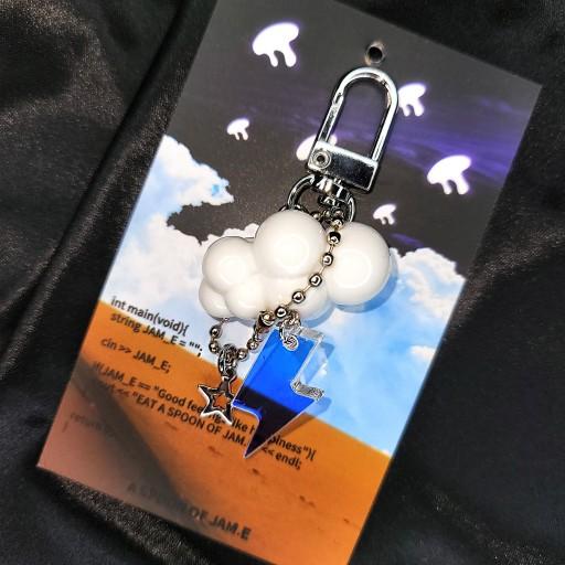 ☁️ cloud⚡키링