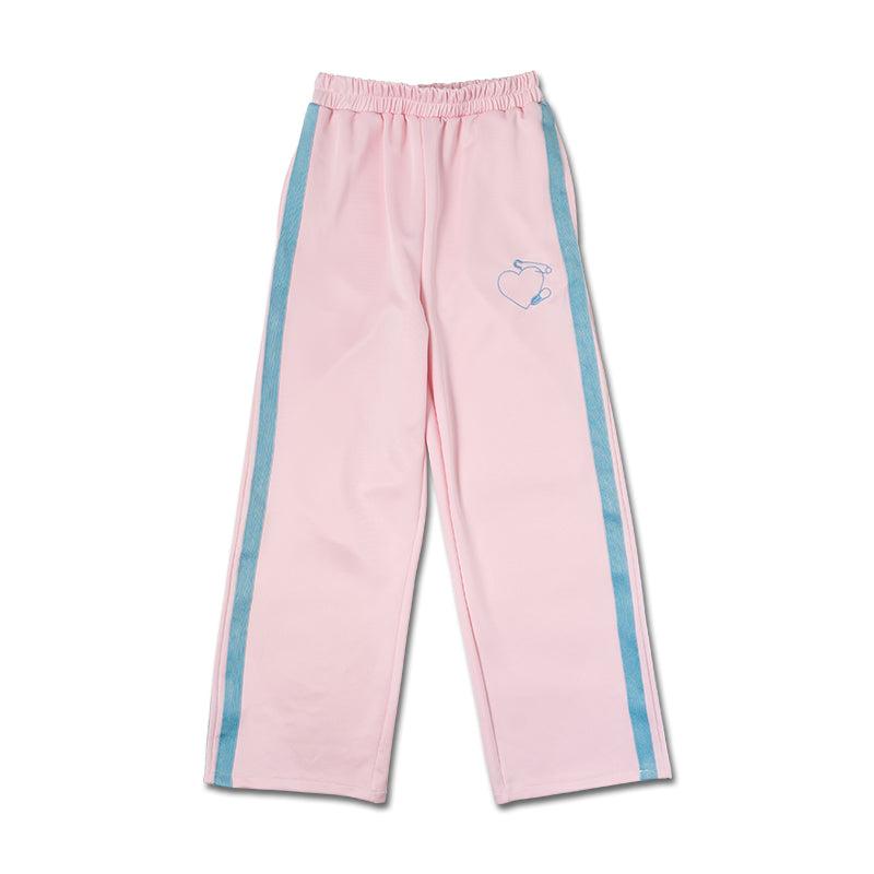 Safe Jersey Pants Pastel Pink/ Pastel Blue - P.PINK/P.BLUE / FREE