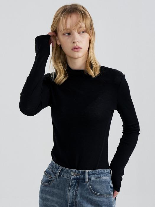 Stitch Turtle-neck Top_4color