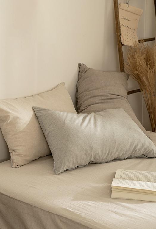 시크 워싱 베개커버