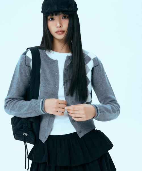 코듀로이 캉캉 미니스커트_MIWWHG33SS